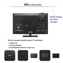 Android TV Box Enybox X96 Mini, ram 2GB, bộ nhớ trong 16GB - Hàng Nhập Khẩu