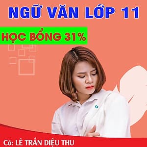Khóa học NGỮ VĂN LỚP 11 cô Diệu Thu - 09 tháng