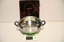 Bếp Điện Từ Đơn 2000W FUJIKA Kèm Nồi Lẩu Inox Nhiều Chức Năng Nấu Tiết Kiệm Điện Năng-Hàng Chính Hãng