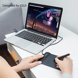 Bảng vẽ điện tử Star G430S siêu mỏng lực nhấn 8192 chơi OSU, ký tên điện tử - hàng chính hãng