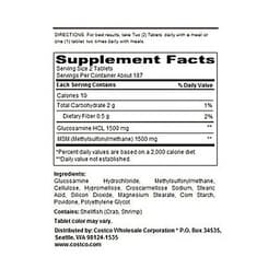 Thực phẩm bảo vệ sức khỏe KIRKLAND Signature Glucosamine With MSM