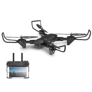 FLYCAM SG700D Camera 4K HD, Hai camera kép, thời gian bay 20p, Wifi 2.4G tích hợp tối đa các thiết bị di động - Hàng chính hãng