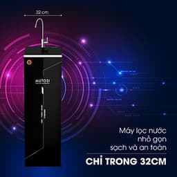 Máy lọc nước RO Mutosi MP-290S tủ đứng, 9 cấp lọc, tạo nước kiềm hydrogen, công suất 20L/h - Hàng chính hãng