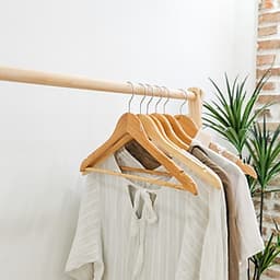 Giá Treo Quần Áo Gỗ 2 Tầng Size L A Hanger 2FL Nội Thất Kiểu Hàn BEYOURs - Gỗ Tự Nhiên