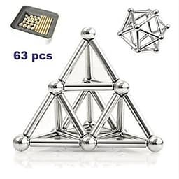 Bộ Đồ Chơi Xếp Hình Thông Minh Nam Châm, Thanh Bi Buckyball Chính Hãng miDoctor