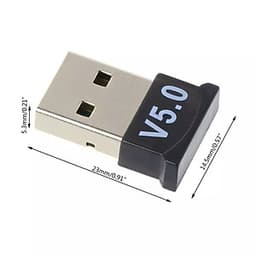 Bộ thu phát không dây Usb bluetooth 5.0 dùng cho máy tính laptop  D558