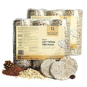 Combo 2 Bánh ăn kiêng gạo lứt GUfoods (mỗi gói 500g)
