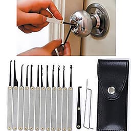 Dụng Cụ Mở Khóa Đa Năng Và Khóa Trong Suốt
