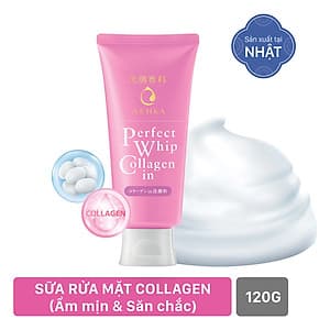 Sữa Rửa Mặt Ẩm Mịn Và Săn Chắc Da Senka Perfect Whip Collagen In 14839 (120g)
