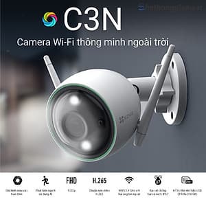 Camera IP EZVIZ CS-C3N (A0-3H2WFRL) 1080P Có Màu Ban Đêm - Hàng Chính Hãng