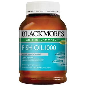 Dầu Cá Blackmores Fish Oil 1000mg - 400 Viên (Hàng Nhập Khẩu Từ Úc)