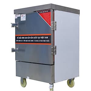 Tủ Hấp ABG ZQB-6 ( 220V ) 6 Ngăn – Lò Hấp Đa Dụng Hấp Cơm, Thực Phẩm Chuyên Sử Dụng Trong Quán Cơm, Nhà Hàng, Khách Sạn – Hàng Chính Hãng