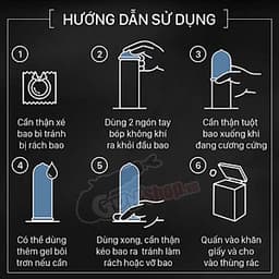 Bao Cao Su Innova Đen- Gai Lớn - Kéo Dài Thời Gian Cực Đã hộp 12c