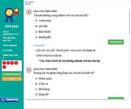 Khóa học TIẾNG VIỆT LỚP 4 - Cô Chu Ái Thu - 03 tháng