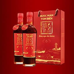 1 cặp 2 chai 500ml nước mắm tôm biển 45N