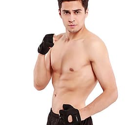 Găng tay nửa ngón tập gym, găng tay thể thao nam nữ thoáng khí GoodFit GF202G