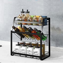 Kệ Nhà Bếp, Kệ Gia Vị 3 Tầng Hàng Cao Cấp