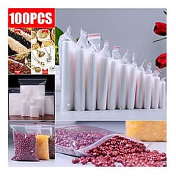 Túi Zip Đựng Thực Phẩm Trong Suốt (100 Cái 7x10cm)