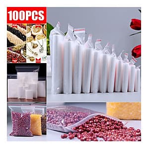 Túi Zip Đựng Thực Phẩm Trong Suốt (100 Cái 7x10cm)