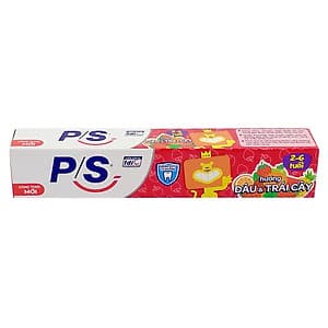 Kem Đánh Răng Trẻ Em P/S - Dâu Trái Cây (45g)
