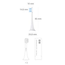 Đầu Thay Thế Bàn Chải Điện Xiaomi MiJia Sonic (3 Cái)