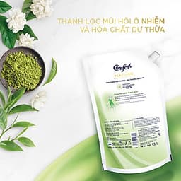 Combo 2 Nước Xả Làm Mềm Vải Comfort Nature Thanh Lọc Khử Mùi Túi 1.5L