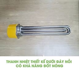 Nồi nấu sữa đậu nành công nghiệp 40L - Nấu sữa thơm, không bị đóng cặn