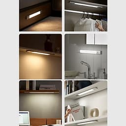 Đèn LED Không Dây Xiaomi Youpin EZVALO Với Cảm Ứng Chuyển Động Cơ Thể Người Và Cảm Biến Hồng Ngoại 1500mah Có Thể Sạc Lại USB