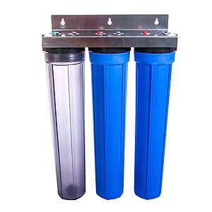 Bộ lọc thô đầu nguồn 20 inch Robot RAW-23PCP  - 3 lõi lọc thô - Hàng chính hãng