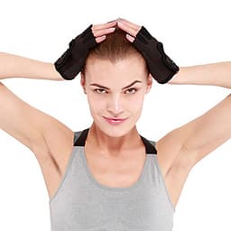 Găng tay nửa ngón tập gym, găng tay thể thao nam nữ thoáng khí GoodFit GF202G