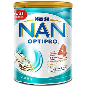 Sữa Bột Nestle NAN Optipro 4 (1.8kg) - Tặng 1 gối ôm trái thơm