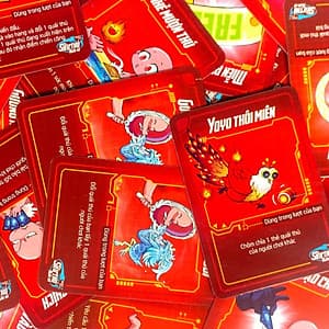 Combo trò chơi board game Lớp Học Mật Ngữ - Siêu Thú Ngân Hà và trọn bộ sleeves bọc bài