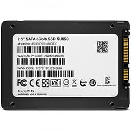Ổ cứng SSD ADATA Ultimate SU650 Sata III 3D-NAND 2.5 inch 240GB - Hàng Chính Hãng 