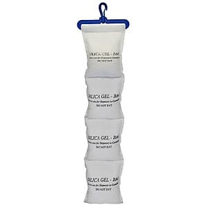 1kg gói hạt hút ẩm loại 250gram sử dụng đa năng (1 dây 4 gói 250gram dạng treo)