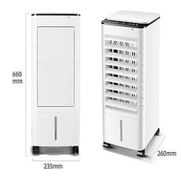 Quạt Điều Hòa Hơi Nước Đá  Có Bánh Xe kèm Điều Khiển Mini 