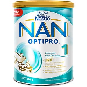 Bộ 2 Sữa Bột Nestlé Nan Optipro 1 Lon 800G (Công Thức Bổ Sung HM-O)
