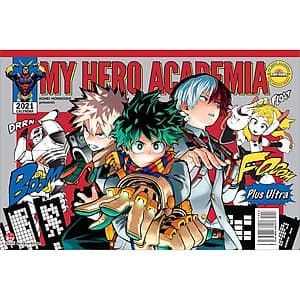 Lịch Treo Tường My Hero Academia - Học Viện Siêu Anh Hùng 2021