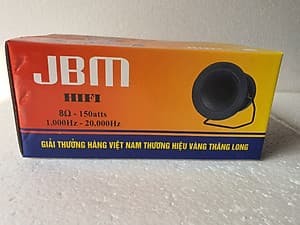 1 Đôi loa siêu treble JBM tròn, hàng chính hãng, sử dụng để lắp thêm vào hệ thống loa nghe nhạc, hát giải trí gia đình, nhà hàng, café