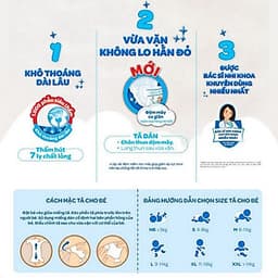Tã dán sơ sinh Huggies mới size S gói 30 miếng
