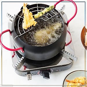 Nồi chiên lọc dầu CC+ tặng kèm 2 thìa súp hoa