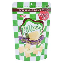 Bánh Snack Nhân Sữa Dừa Oishi Pillows (100g)
