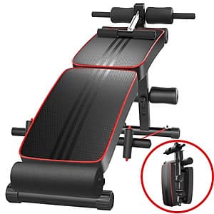 Ghế tập bụng cong có chốt gập mới BG (hàng nhập khẩu)