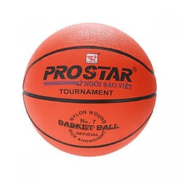 Bóng Rổ Prostar size 7 màu cam tặng kèm kim bơm bóng