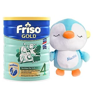 Sữa Bột Friso Gold 4 Cho Trẻ Từ 2-4 Tuổi 1.5kg + Tặng chim cánh cụt nhồi bông