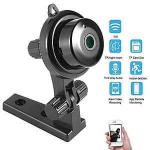 Camera ip wifi mini V380 Pro - Hỗ trợ xem hồng ngoại ban đêm