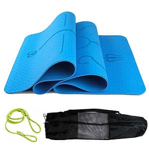 Thảm Tập Yoga Định Tuyến miDoctor + Túi Đựng Thảm Tập Yoga Định Tuyến + Dây Buộc Thảm Tập Yoga Định Tuyến (Túi, Dây Giao Màu Ngẫu Nhiên)
