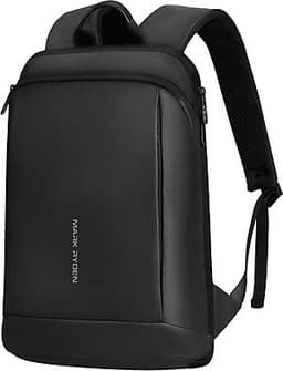 Ba Lô Chống Trộm Chống Nước MARK RYDEN Slim Laptop Backpack Men Thin   Back Pack 15.6 inch Work Man Backpack Business Bag Unisex Black Ultralight