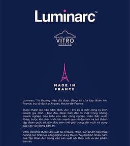 Bộ 2 Nồi Thủy Tinh Luminarc Vitro Amberline Granite 1.5l - 3l