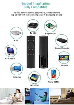 Chuột bay tìm kiếm giọng nói Remote Mouse G20s - có chức năng điều khiển cử chỉ pin Energizer