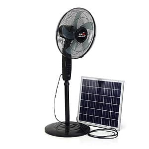 Quạt cây tích điện 2 trong 1 SUNTEK S88  sạc bằng năng lượng mặt trời - Hàng chính hãng